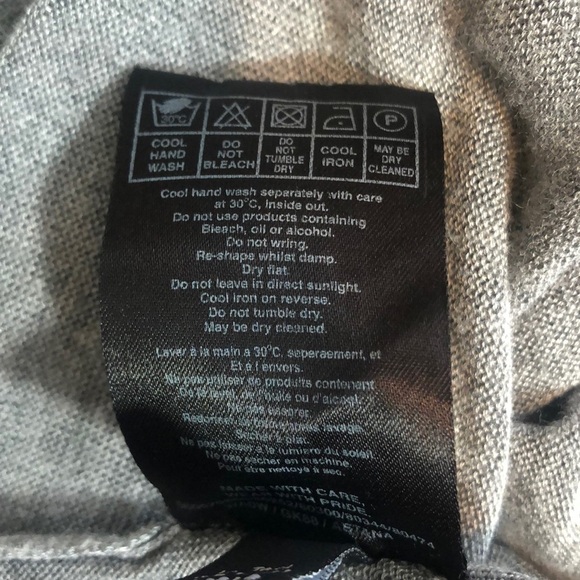 Ted Baker London Water Fall Sequin Back Cardigan Medium - Picture 6 of 9